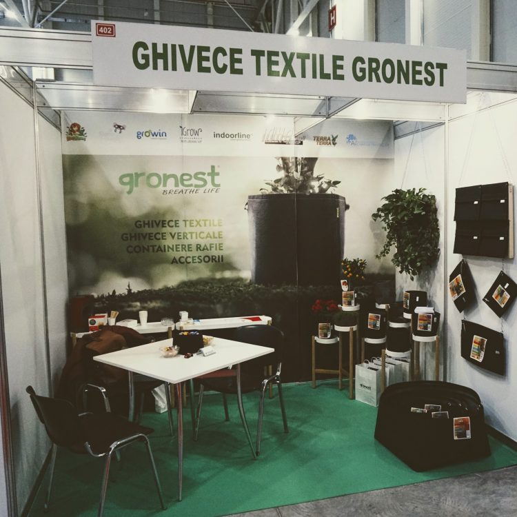 Gronest auf einer Fachmesse.