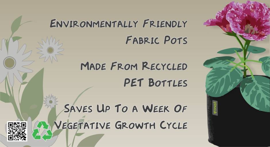 Gronest environmentally friendly fabric pots