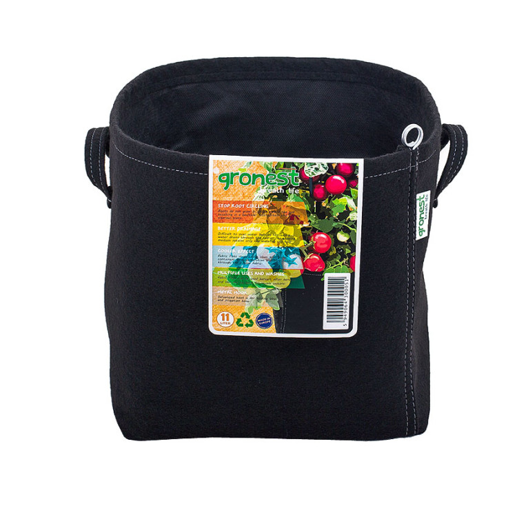 Gronest® classic fabric pots with Aqua Breathe layer for plant growth and health.