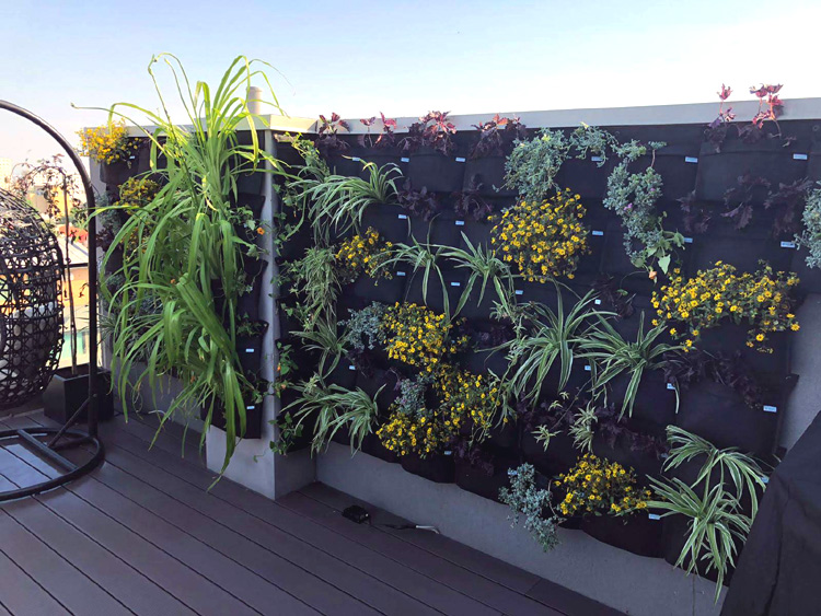 Gronest® fabric wall planters for green walls