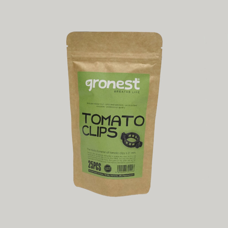Gronest tomato clips - sturdy and flexible plant support solution for healthy tomato growth. Easy to use and durable. Order now for a bountiful harvest!